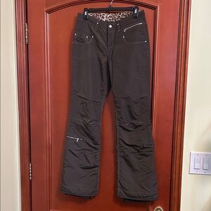 Bogner Dark Brown Ski Pants 6L